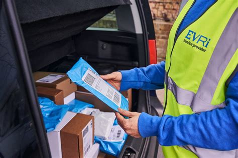 evri parcel collection and delivery.